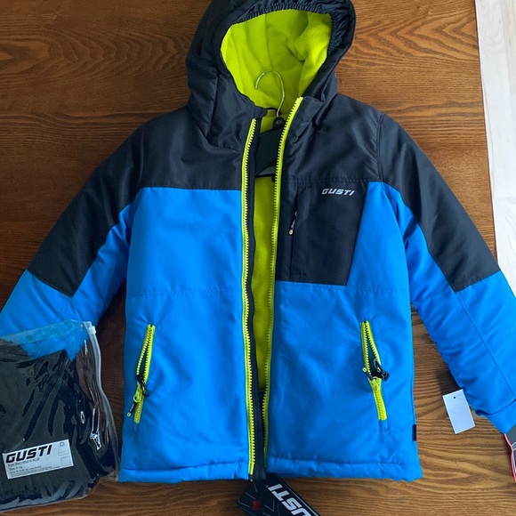 Boys Winter Jacket - Gusti snow - size 8 - BNWT - Picture 1 of 5